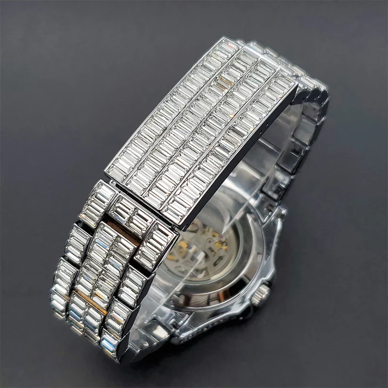 ICED OUT ASTRAL BAGUETTE WATCH - Image 4