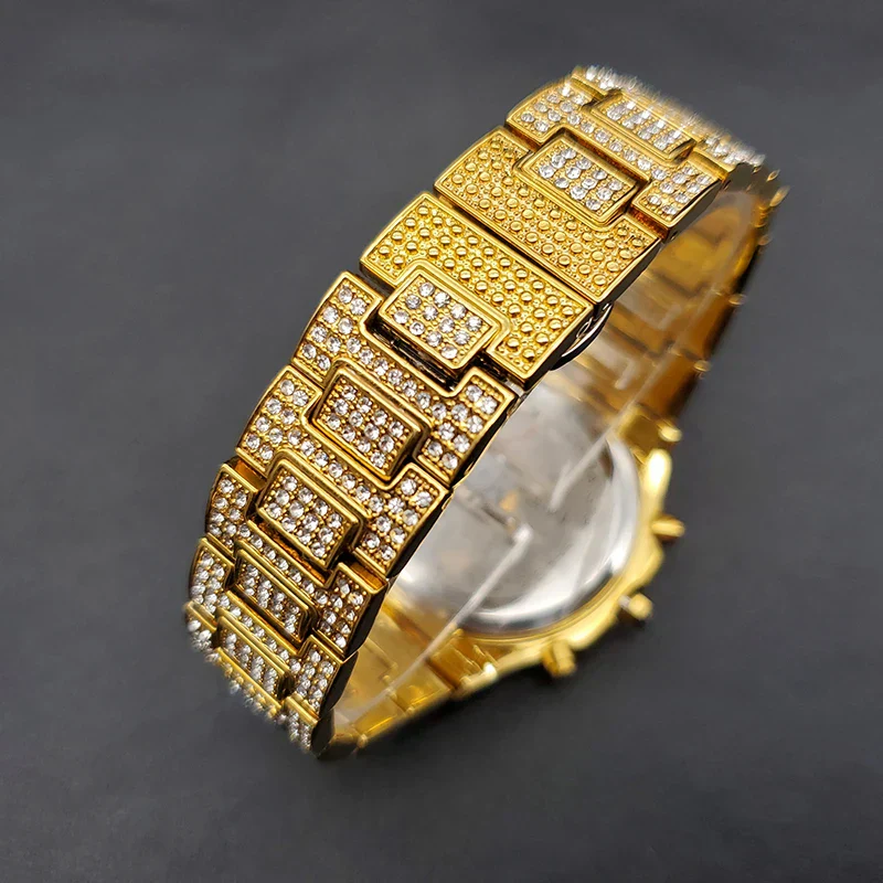 ICED OUT ATLAS BAGUETTE WATCH - Image 8