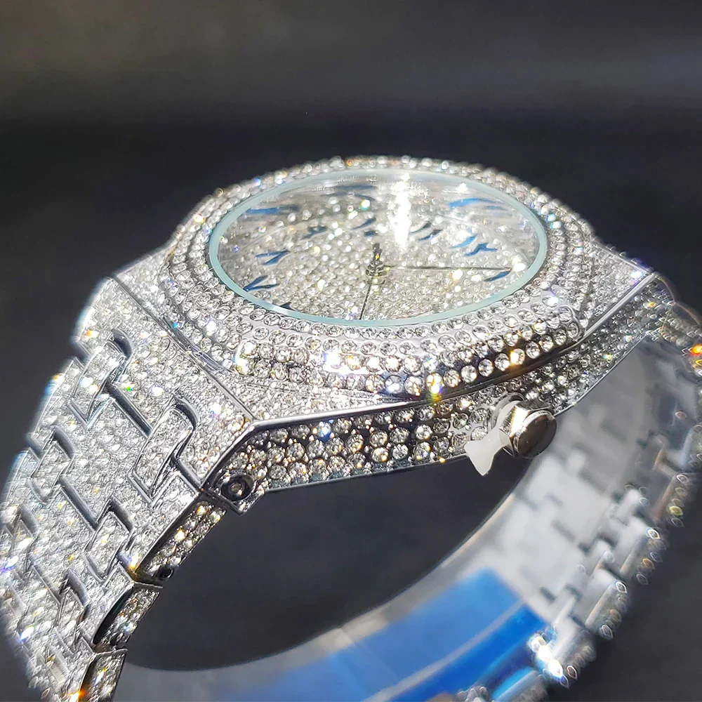 ICED OUT ARABIC ROYALE WATCH - Image 4